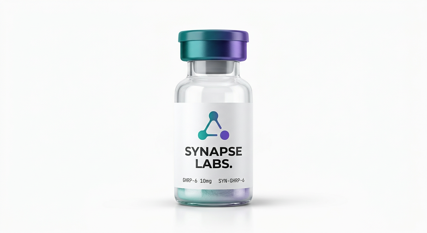 GHRP-6 10mg — Synapse Labs vial