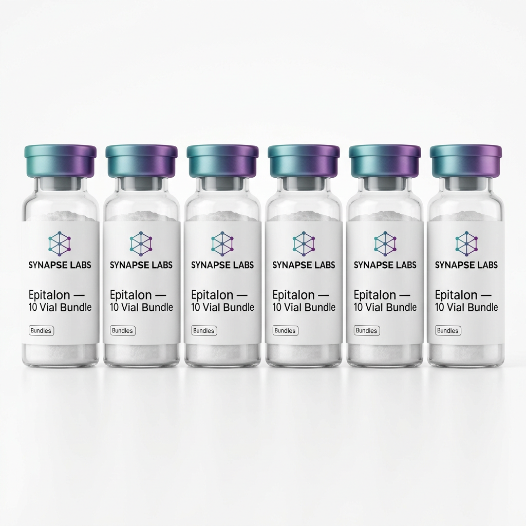 Epitalon — 10 Vial Bundle lyophilised vial supplied by Synapse Labs