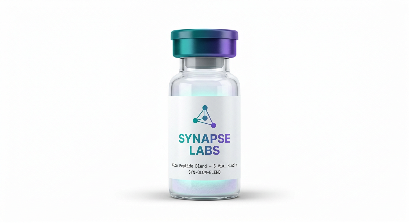 Glow Peptide Blend — 5 Vial Bundle — Synapse Labs vial