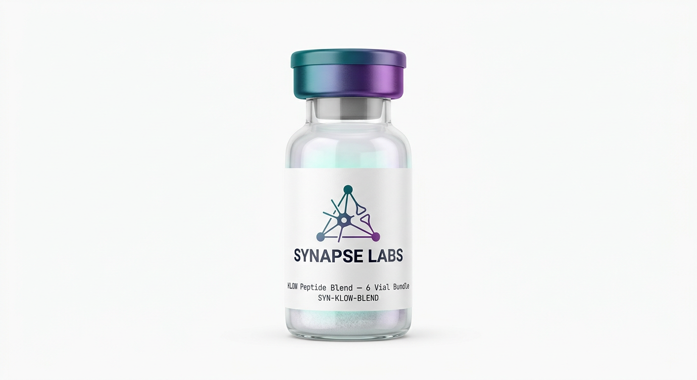 KLOW Peptide Blend — 6 Vial Bundle — Synapse Labs vial