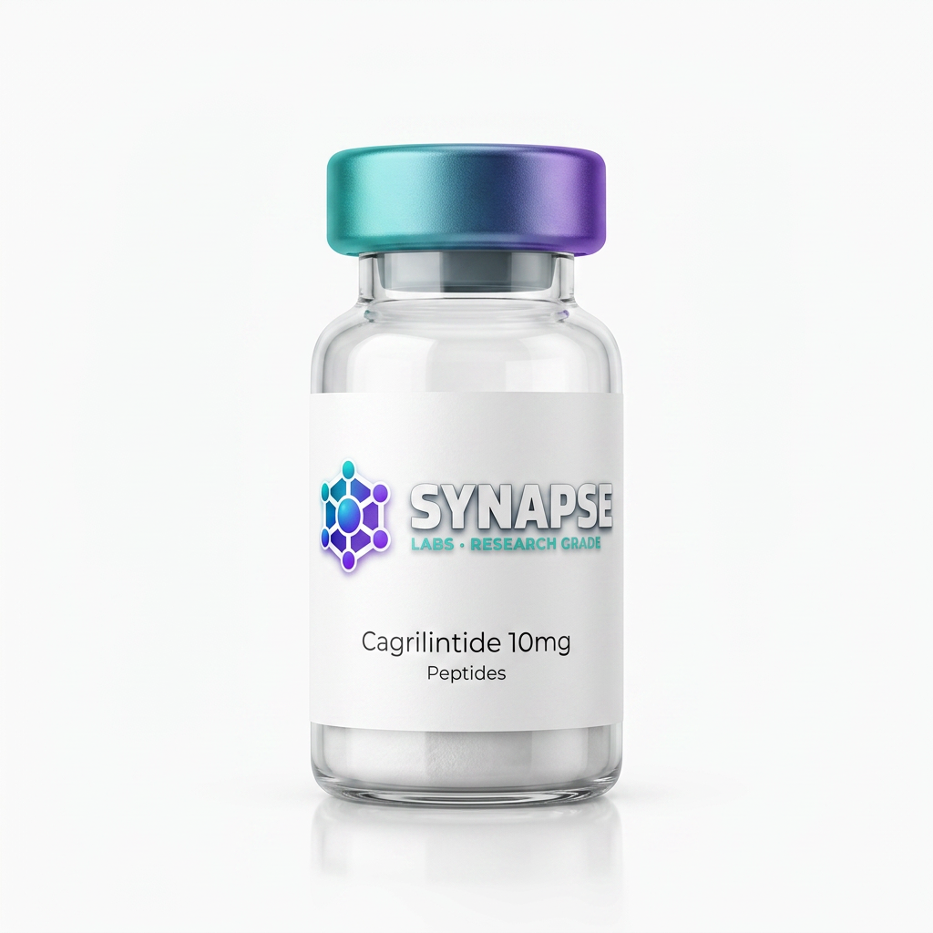 Cagrilintide 10mg lyophilised vial supplied by Synapse Labs