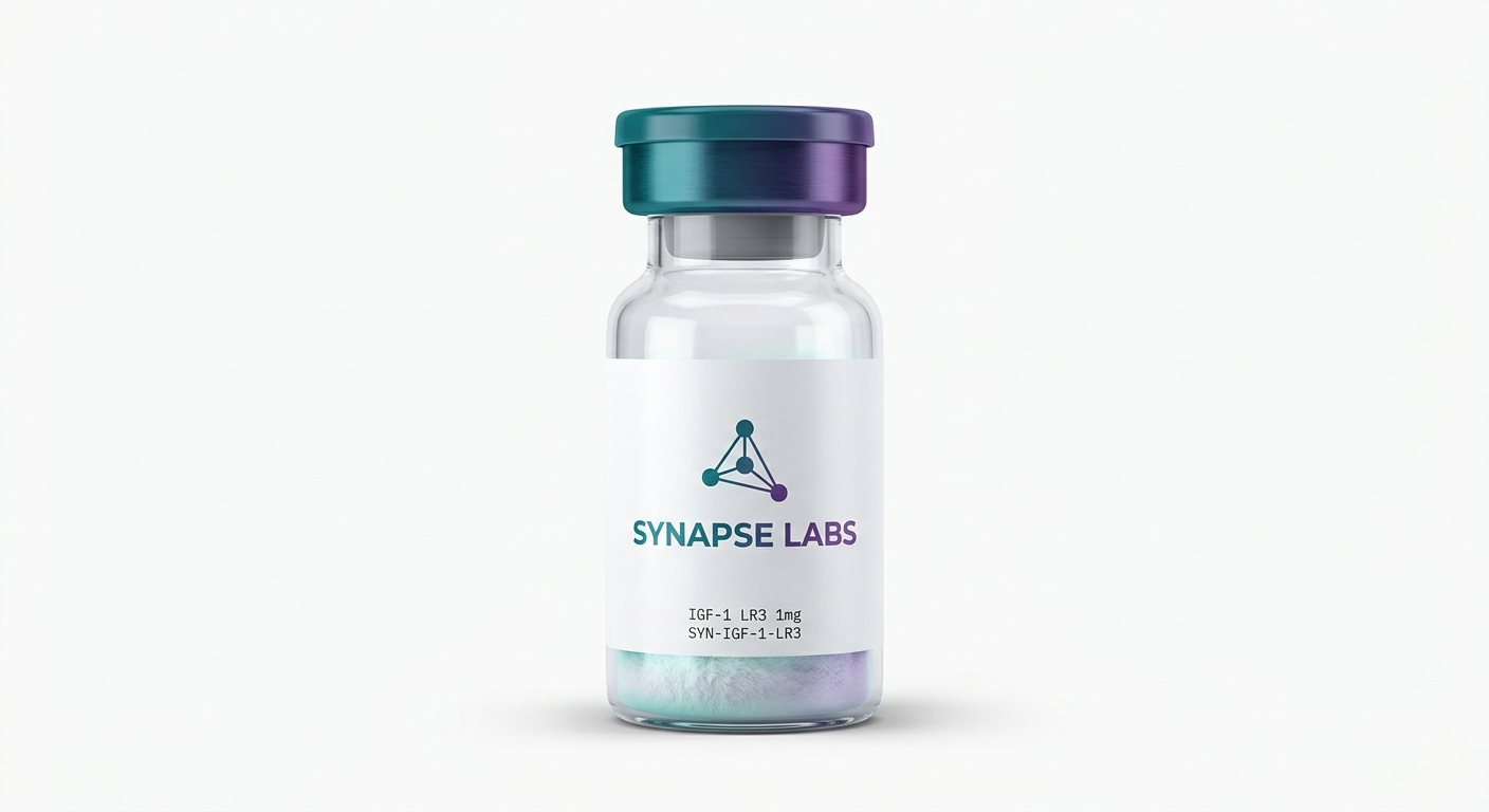 IGF-1 LR3 1mg — Synapse Labs vial