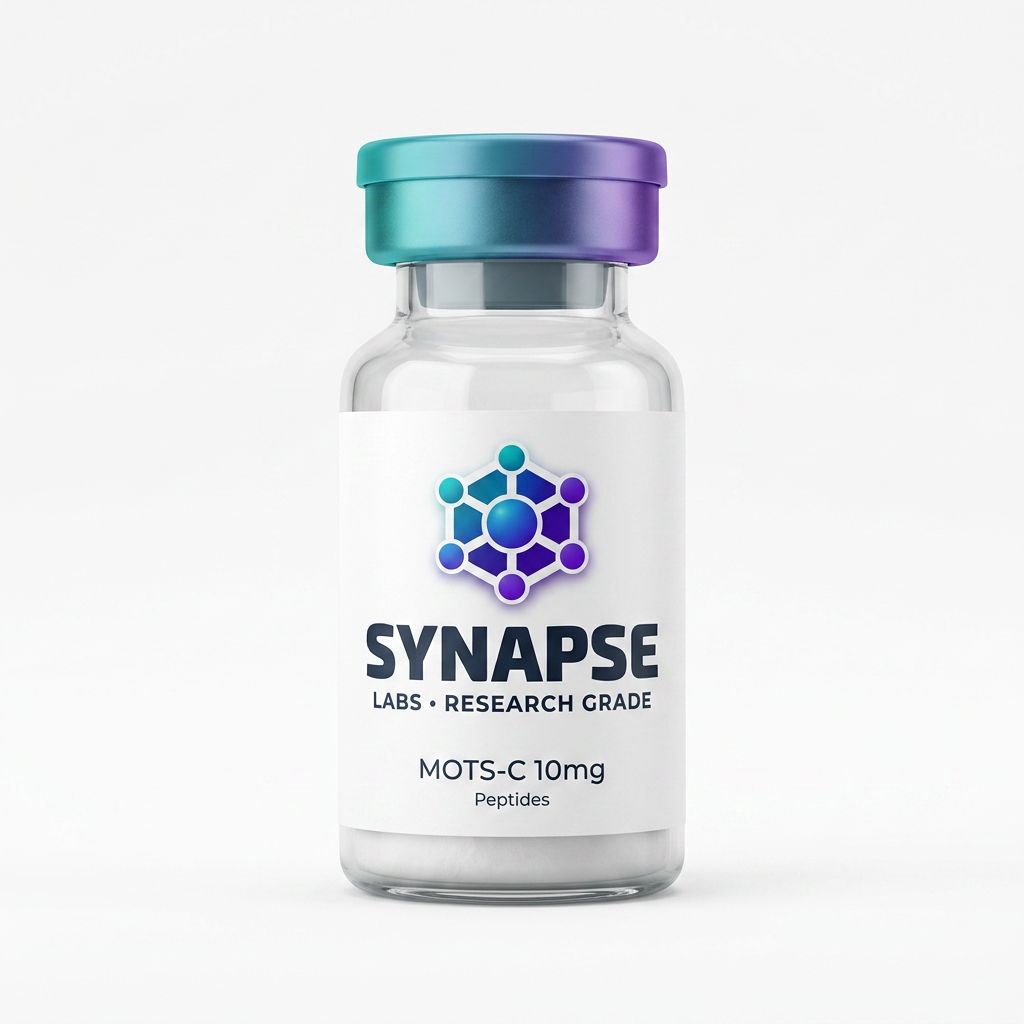 MOTS-C 10mg lyophilised vial supplied by Synapse Labs