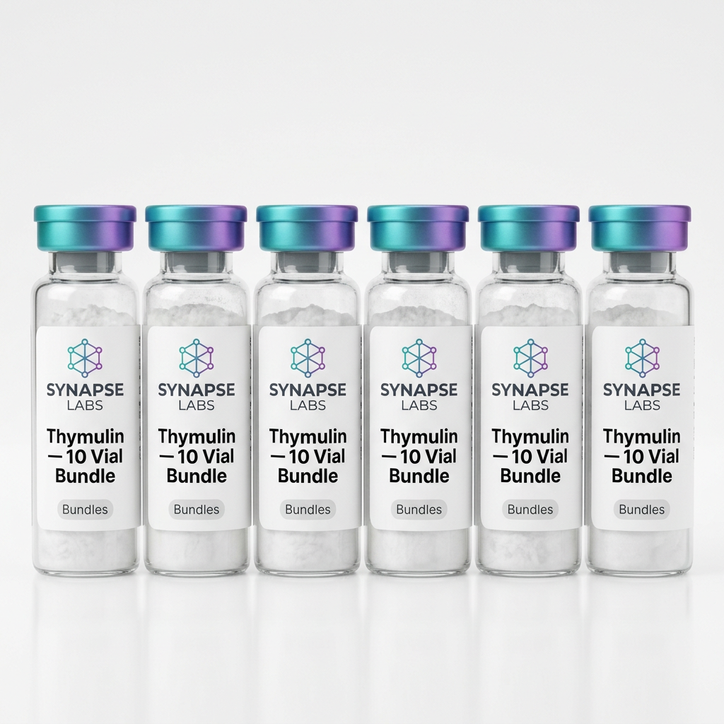 Thymulin — 10 Vial Bundle lyophilised vial supplied by Synapse Labs