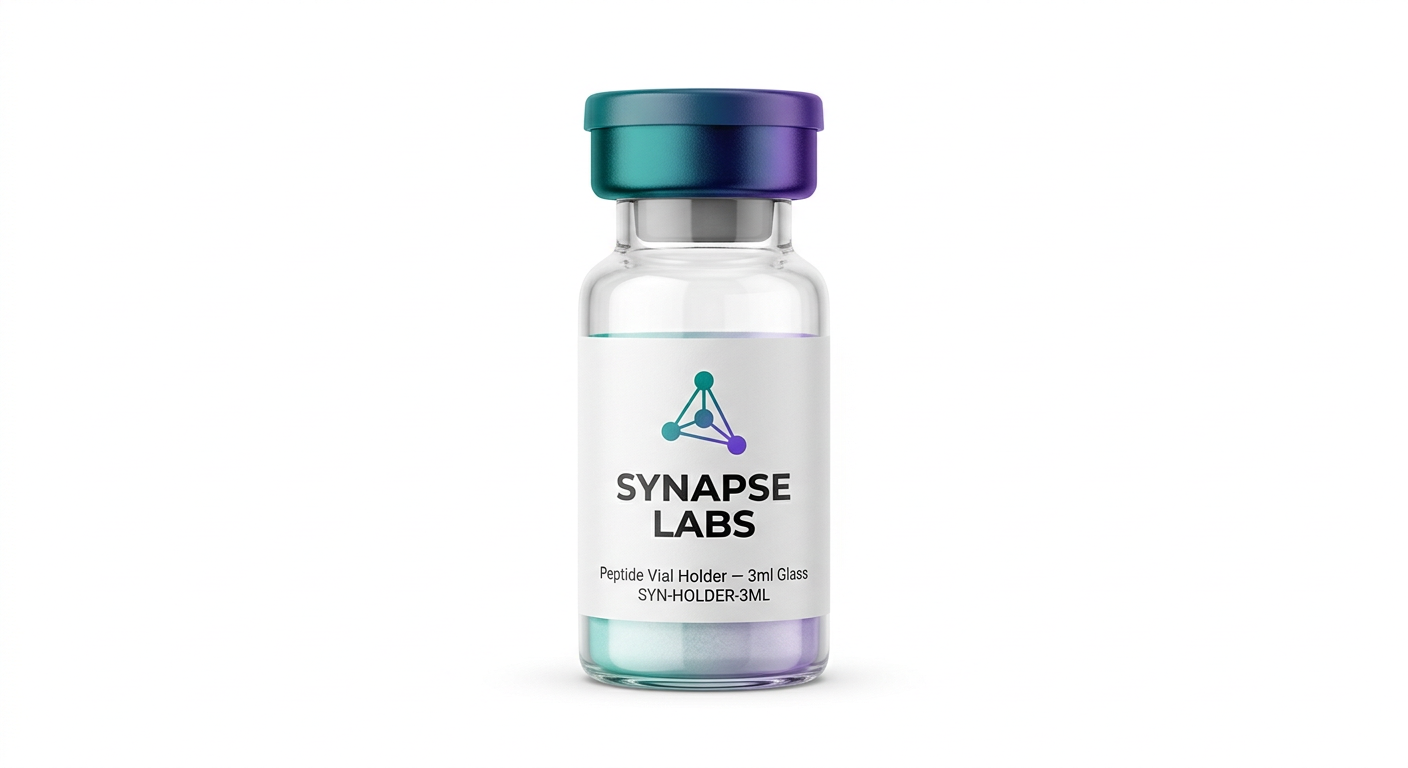 Peptide Vial Holder — 3ml Glass — Synapse Labs vial