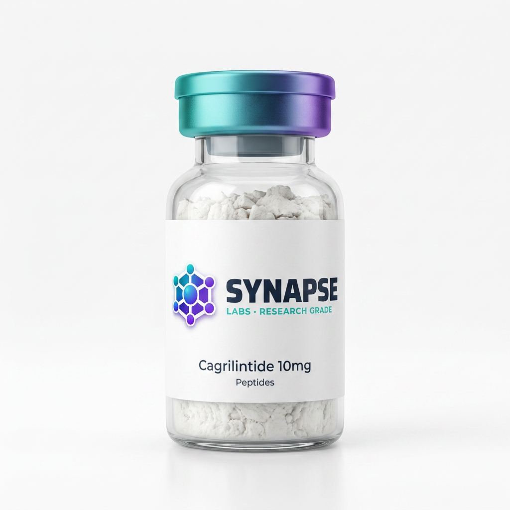 Cagrilintide 10mg lyophilised vial supplied by Synapse Labs